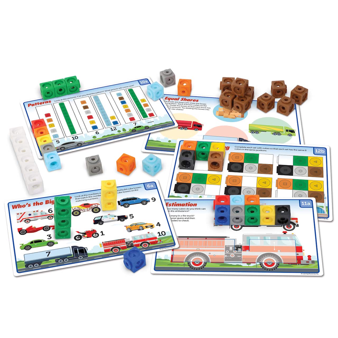 Learning Resources Mathlink Cubes Kindergarten Math Activity Set: Mathmobiles!